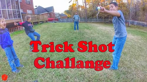 Fishing Trick Shot Challenge