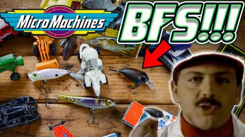UNBOXING Tiny Bass Fishing MICRO MACHINES aka BFS! (Bait Finesse System)