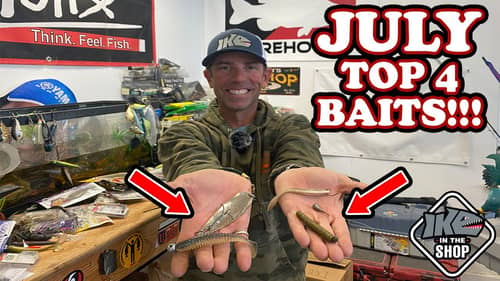 Top 4 July Bass Baits!!! Catch More Fish in the Heat of Summer!!!