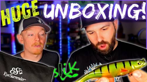 HUGE Unboxing With ONE Of A Kind Swimbait!