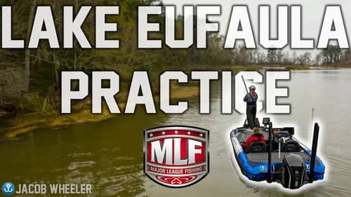 Major League Fishing BPT Practice VLOG Stage 1 - Eufaula, Alabama