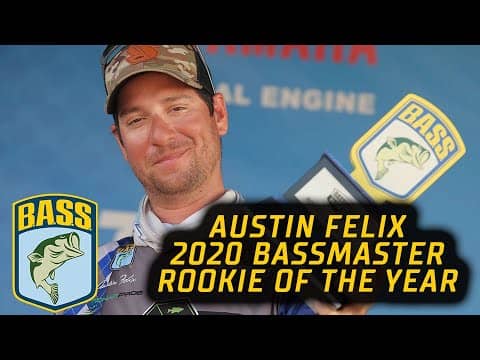 Austin Felix wins 2020 Bassmaster Rookie of the Year
