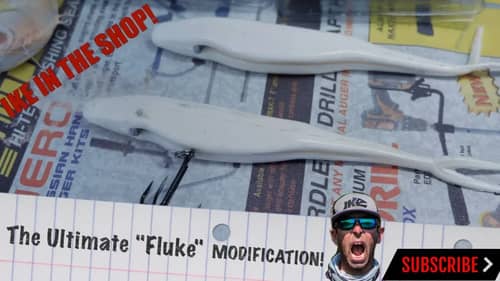 How to Modify Your Fluke to Catch More Bass!