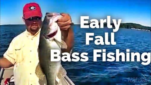 Early Fall Bass Fishing
