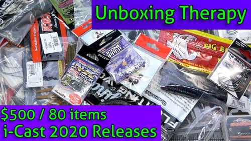 $500 Tacklewarehouse unboxing 80 different items - Googan Squad, ICast debuts, Unreleased Daiwa