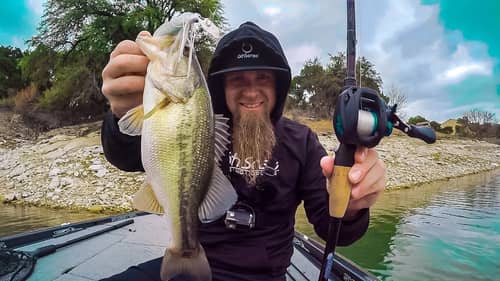 BAIT DROP: 6th Sense Finesse Jigs & Chatterbait Fishing with FAST ACTION ROD! TOTAL GRIND!!!