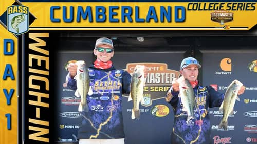 2021 Bassmaster College Series at Lake Cumberland, KY - Day 1 Weigh-In