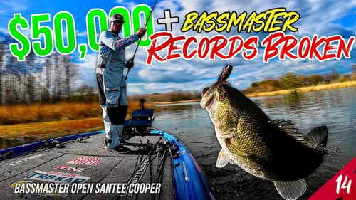 $50,000 and More RECORDS BROKEN - Bassmaster Open Santee Cooper (Championship) - UFB S4 E14 - (4K)