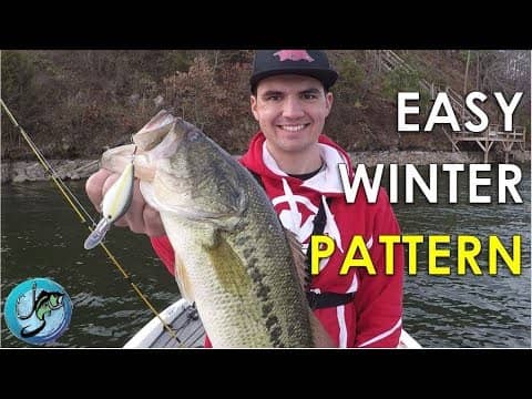 Easy Winter Bass Fishing Pattern to Catch Fish All Day Long