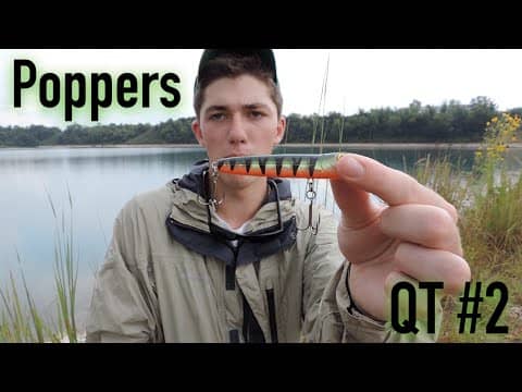 Bass Fishing Poppers -- Quick Tips #2
