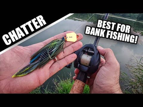 This Chatterbait was MADE for BANK FISHING! (Z-Man Crosseyez)