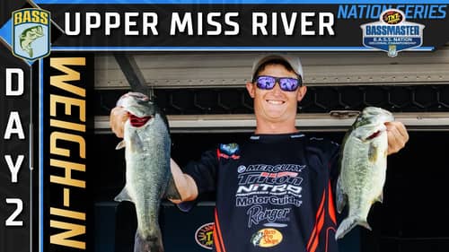 Weigh-in: Day 2 of B.A.S.S. Nation Northern Regional at Upper Mississippi River