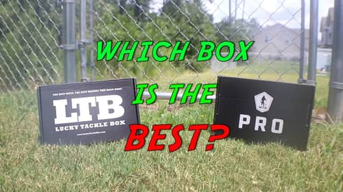 Lucky Tackle Box vs Mystery Tackle Box - June 2017 BATTLE OF THE BOXES
