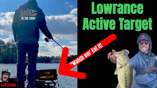 Lowrance ACTIVE TARGET is INSANE!!