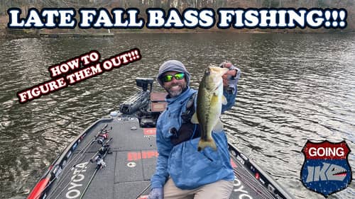 LATE Fall Bass Fishing!!! (How to Figure Them Out!!)