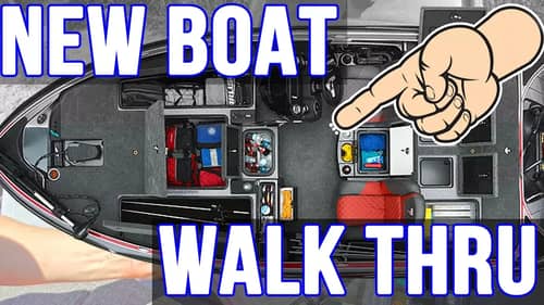 NEW Bass Boat Walk Thru - RAW Details and ALL the Mods