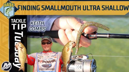 Go SHALLOWER than you think for Smallmouth with Keith Combs