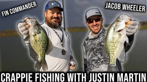 Finally getting onto a FAT BAG of Crappie with Justin Martin