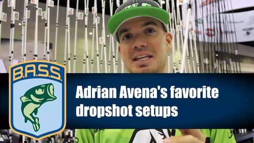 Adrian Avena's favorite dropshot setups