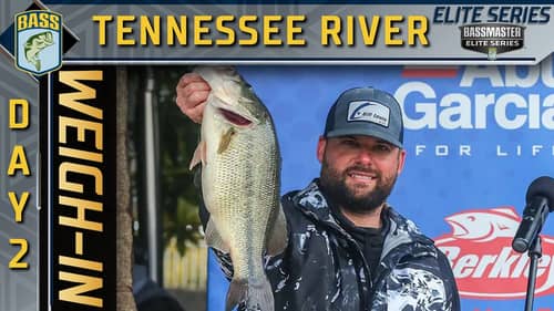 2021 Bassmaster Elite at Tennessee River, TN - Day 2 Weigh-In