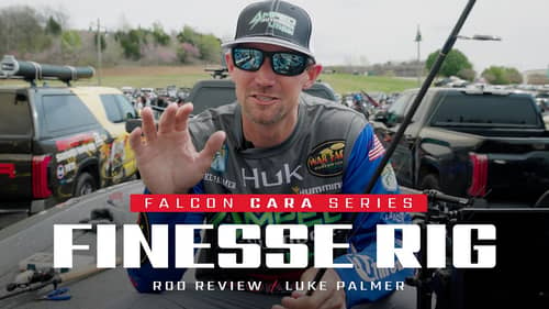 Falcon Cara FINESSE RIG Rod – What the PROS fish with it! ft. Luke Palmer