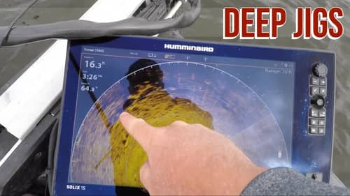 Fall Bass Fishing with Deep Jigs Using Humminbird 360 Imaging