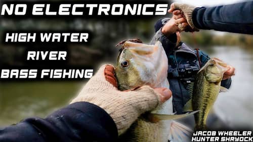 NO Electronics! Small River Bass Fishing 101