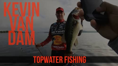 Topwater Fishing with Kevin VanDam on Table Rock Lake
