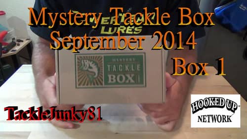 Mystery Tackle Box: September 2014 Box 1 (TackleJunky81)