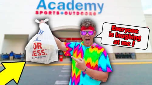 EMBARRASSING Myself TACKLE SHOPPING At Academy Sports! (CRINGE)