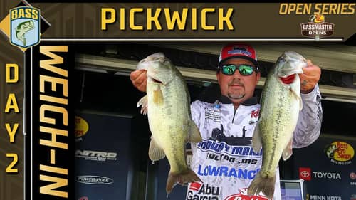 2021 Bassmaster Open at Pickwick Lake, TN - Day 2 Weigh-In