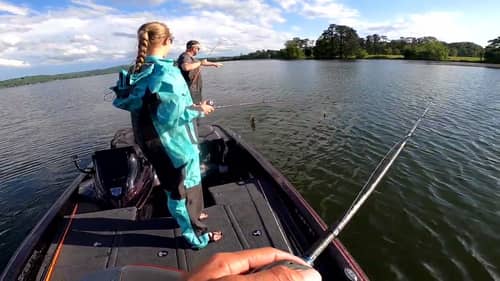 Fishing Shallow Grass in the Spring for Largemouth Bass!