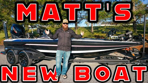 Matt's New Boat! Full Tour + Tackle, Electronics, and Storage Tips!