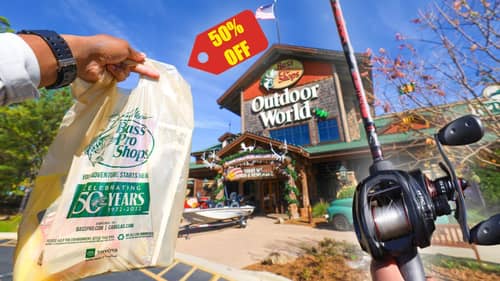 $25 Bass Pro Shops CLEARANCE BIN Lures ONLY Fishing Challenge