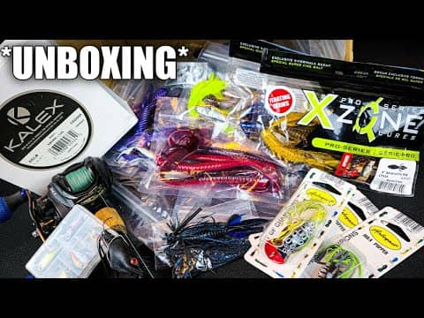 *NEW* Tackle Unboxing | EVERYTHING Sent from Subscribers!