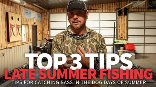 TOP 3 Tips for LATE Summer Bass Fishing ☀️ 🎣