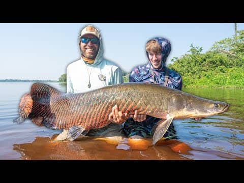 Catching The Fish of My Childhood Dreams -- Arapaima Gigas