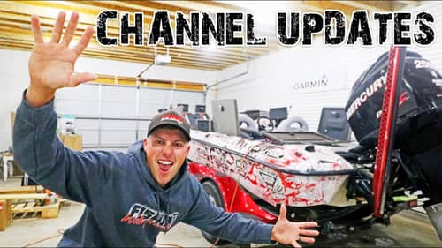 FISHING WITH NORDBYE - CHANNEL UPDATES, NEWS, & TINY HOMES!