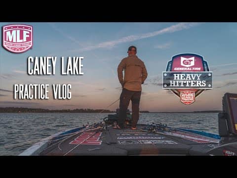 Back to Caney Lake // Major League Fishing - Heavy Hitters Practice Vlog