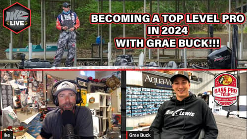 Becoming a PRO angler from the NORTH EAST with Grae Buck!! Ike Live 2.0 Episode 12
