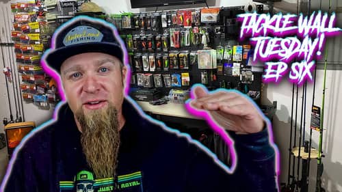 RAISING THE BAR WITH MORE AWESOME TACKLE COLLECTIONS! Tackle Wall Tuesday Episode 6