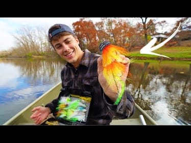 Casting MEGA Hair for Clear Water Pond Monsters