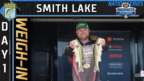Weigh-in: Day 1 of B.A.S.S. Nation Southeast Regional at Lewis Smith Lake