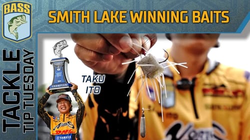 Taku Ito's winning baits from Smith Lake Bassmaster Elite Series event