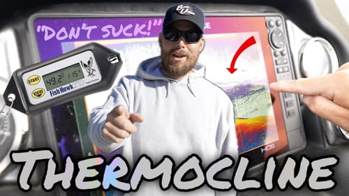 Thermocline Secrets Exposed | Mastering the Depths with FFS LiveScope Sonar & Fish Hawk TD!
