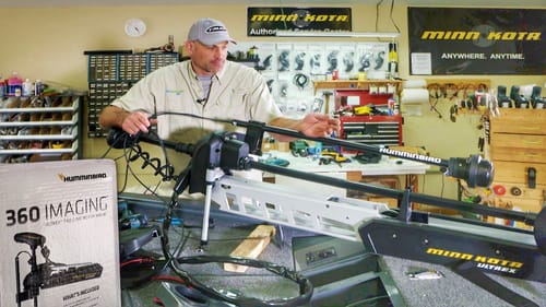 How to Install Humminbird 360 Imaging on the Minn Kota Ultrex