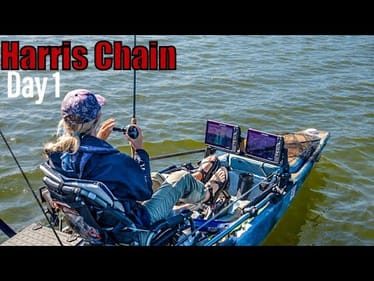 The Year's First Tournament! Epic Harris Chain Top Water Action!