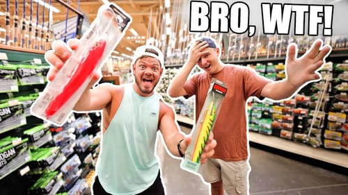 Surprised My BEST FRIEND w/ The WORST Fishing Lures! (Hilarious!)