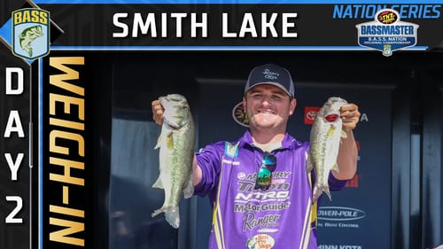 Weigh-in: Day 2 of B.A.S.S. Nation Southeast Regional at Lewis Smith Lake
