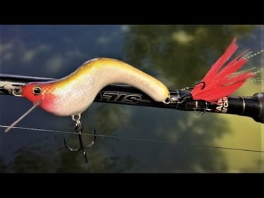 Oddly Shaped JerkBait | One Day Build to Catch